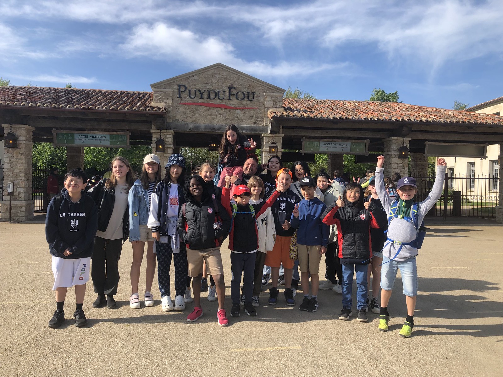 France School Trip Parc Puy du Fou