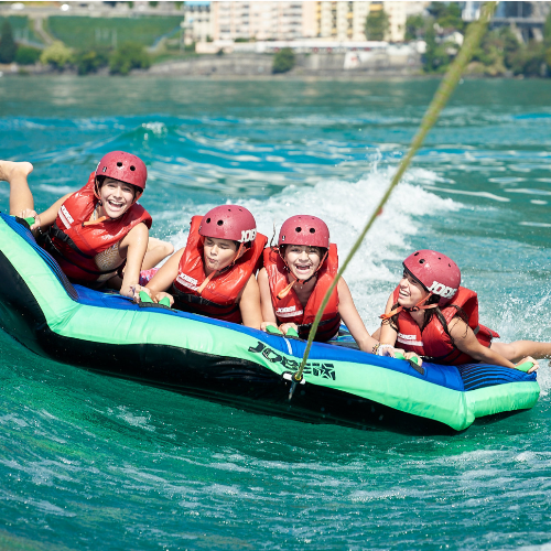 Fun on the lake