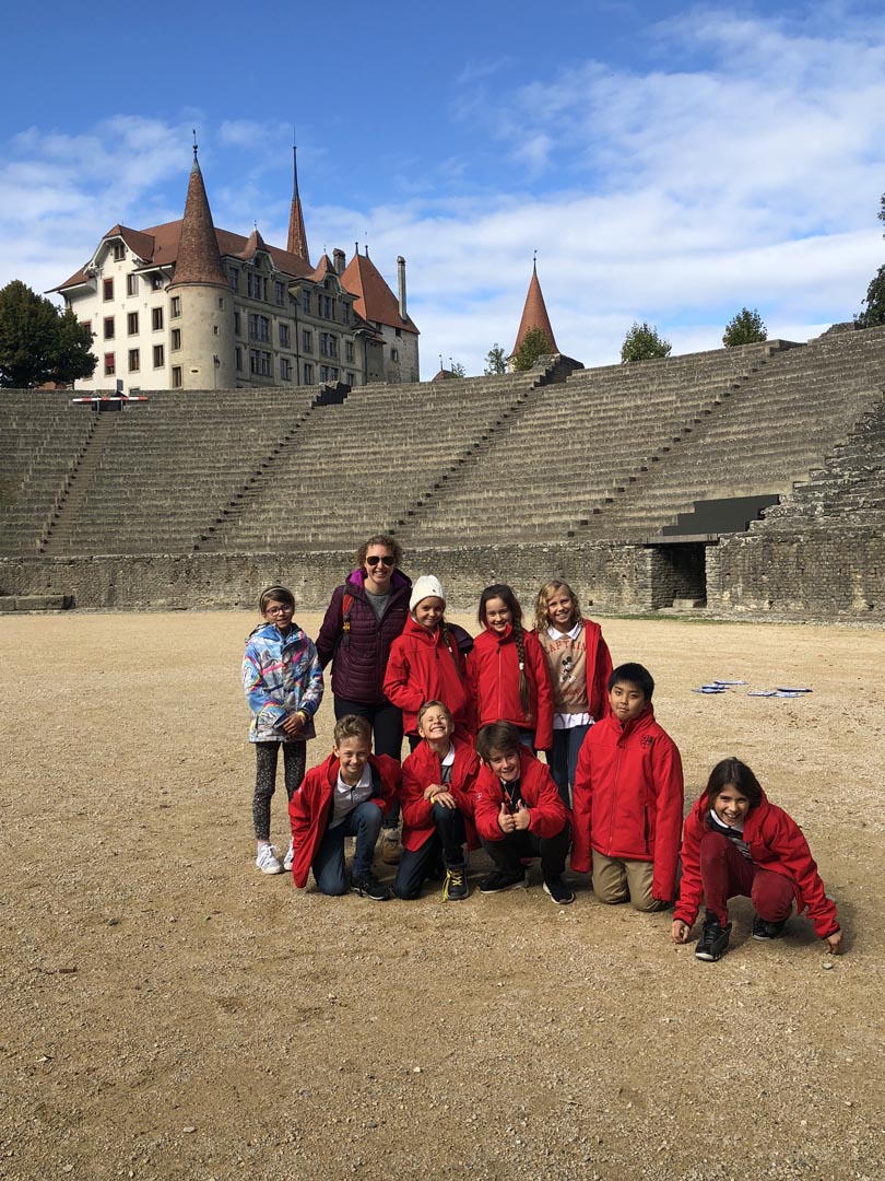 Year 5 visit to The Roman Museum in Avenches